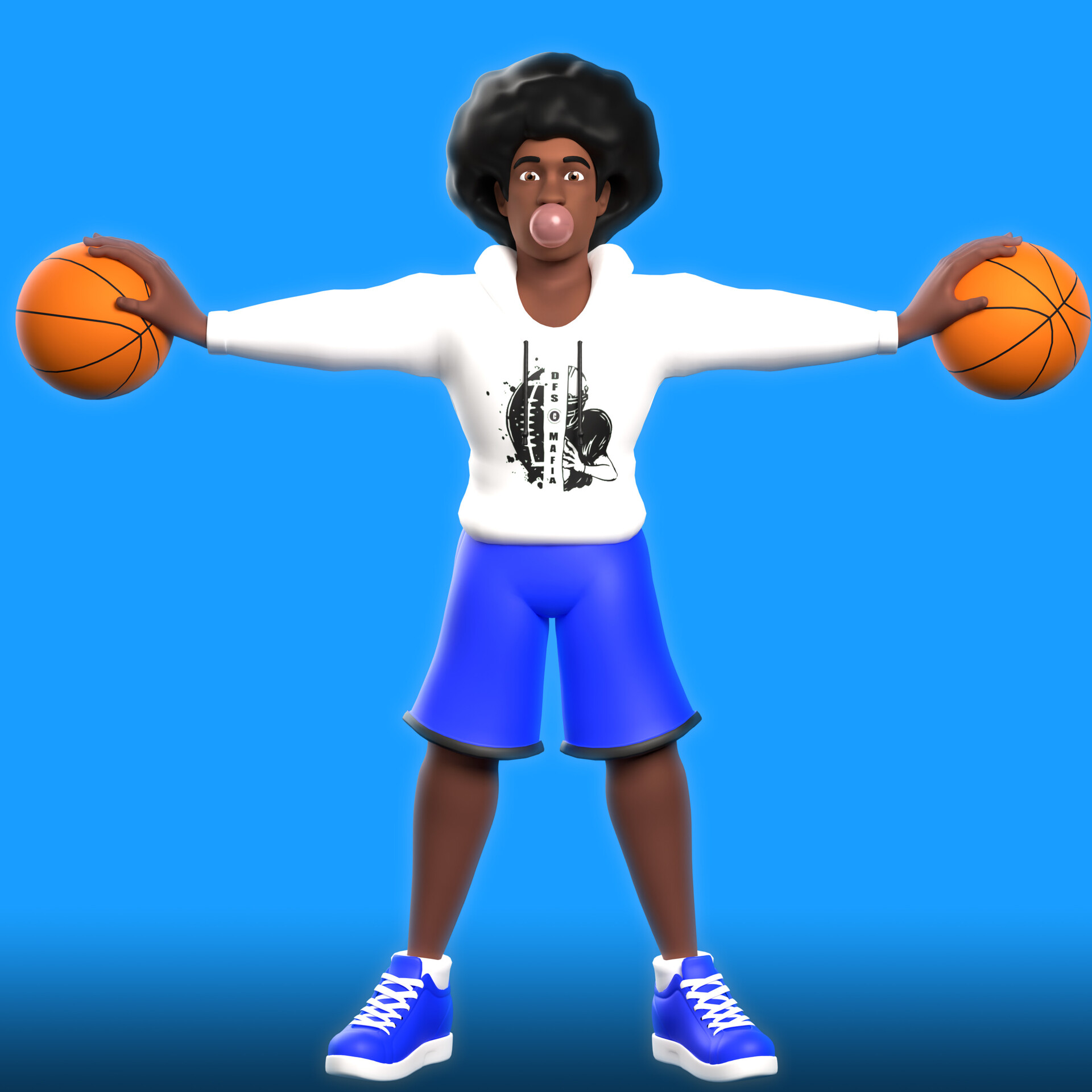 ArtStation Bubble gum guy