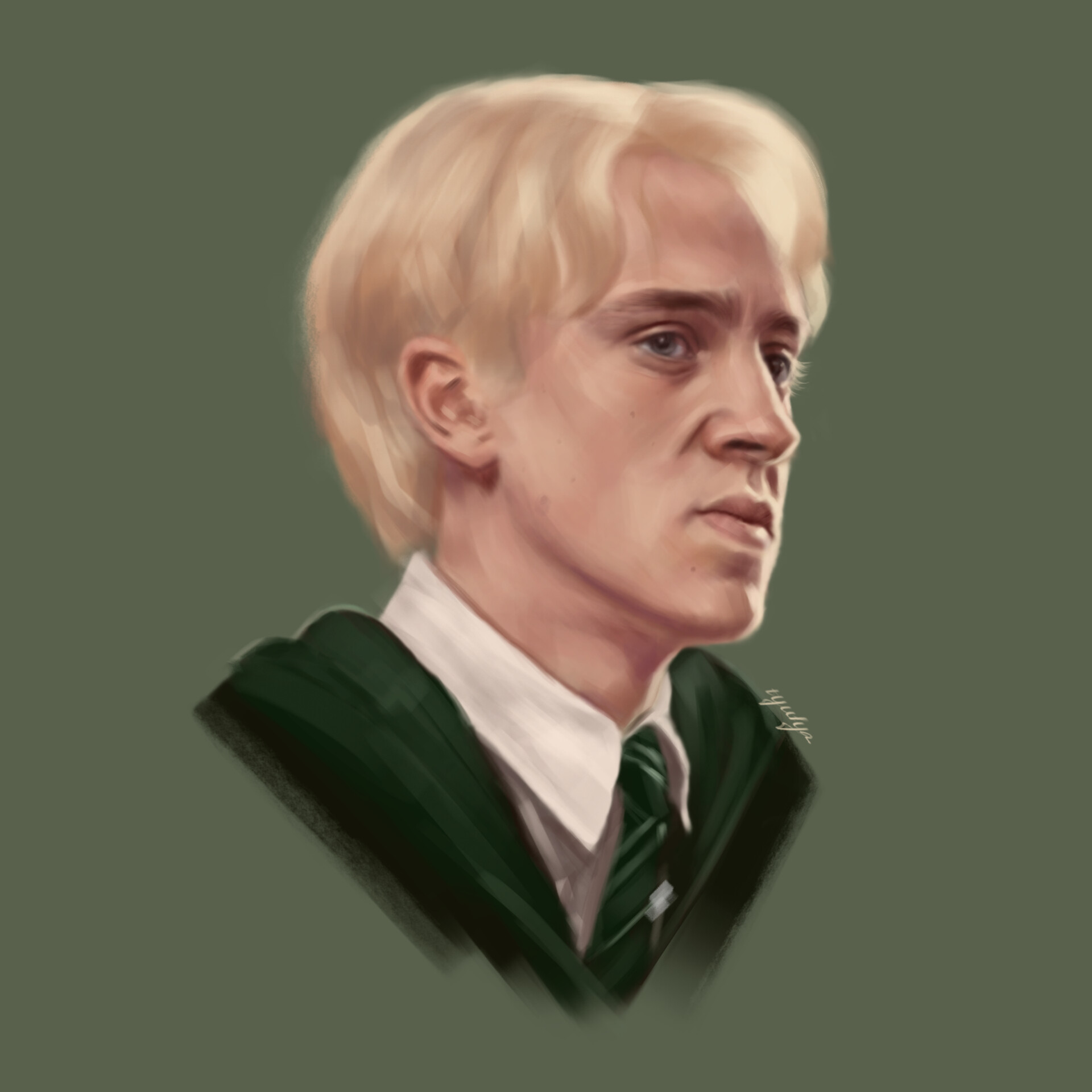 ArtStation - Fan art: Draco Malfoy