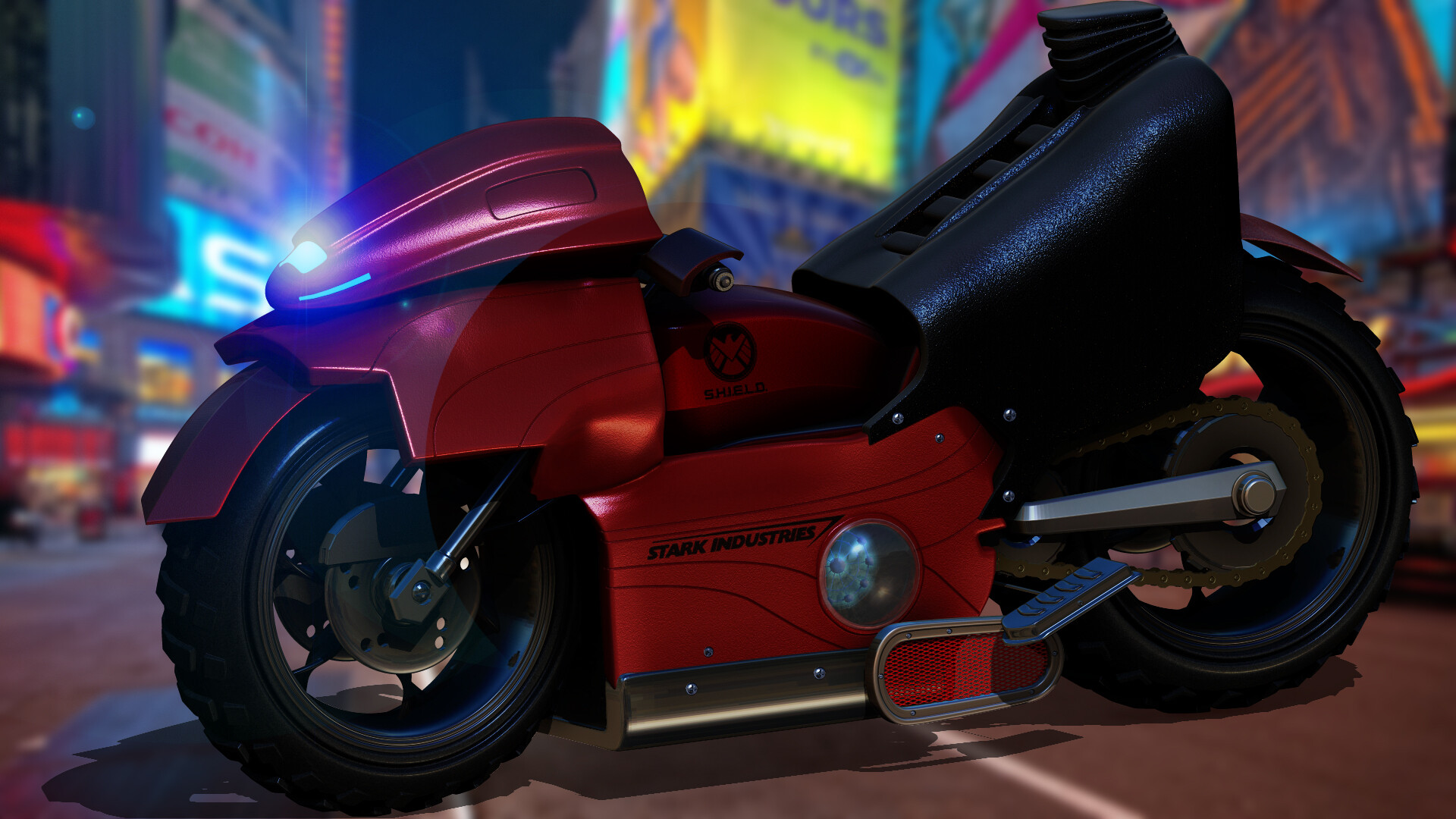 ArtStation Shield Motorcycle, fan's Art