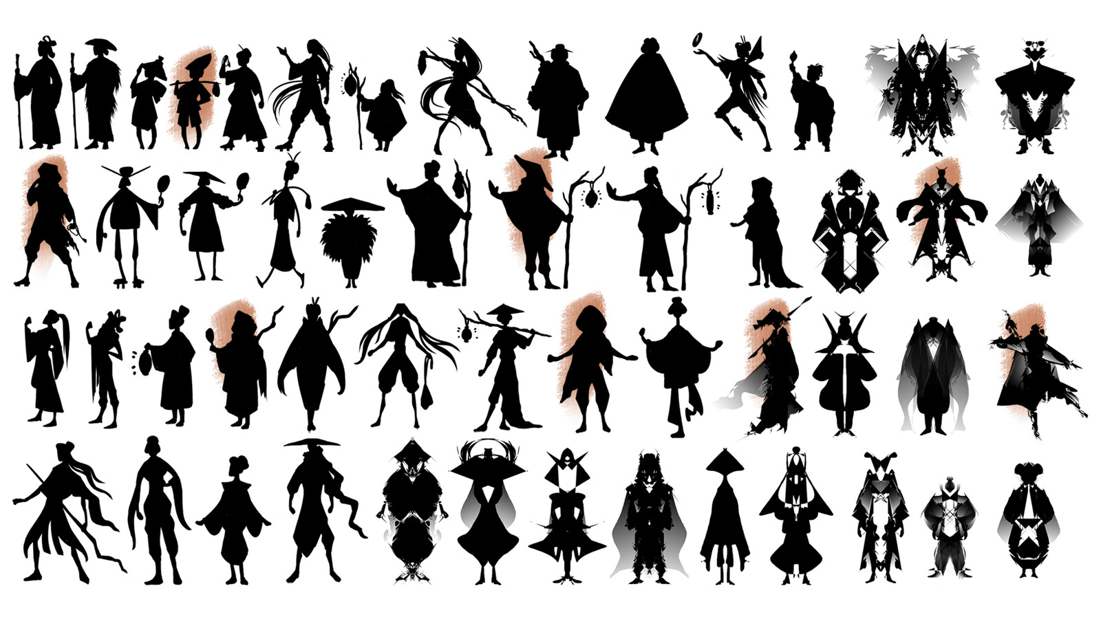 Mercy silhouettes
