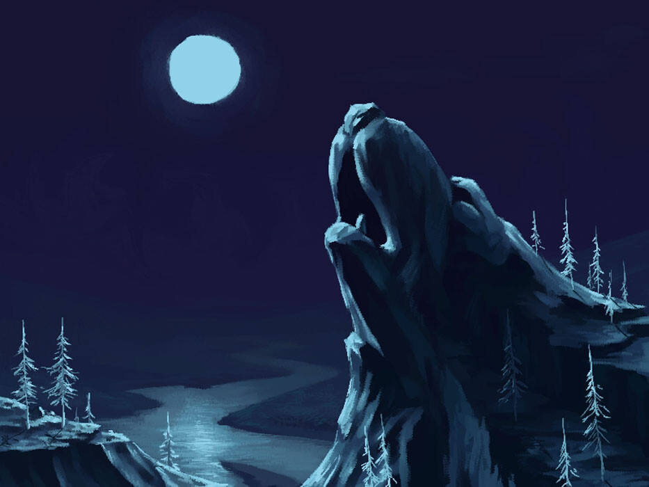 ArtStation - Волчья скала