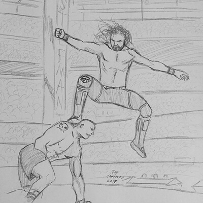 Discover more than 76 seth rollins sketch latest - in.eteachers