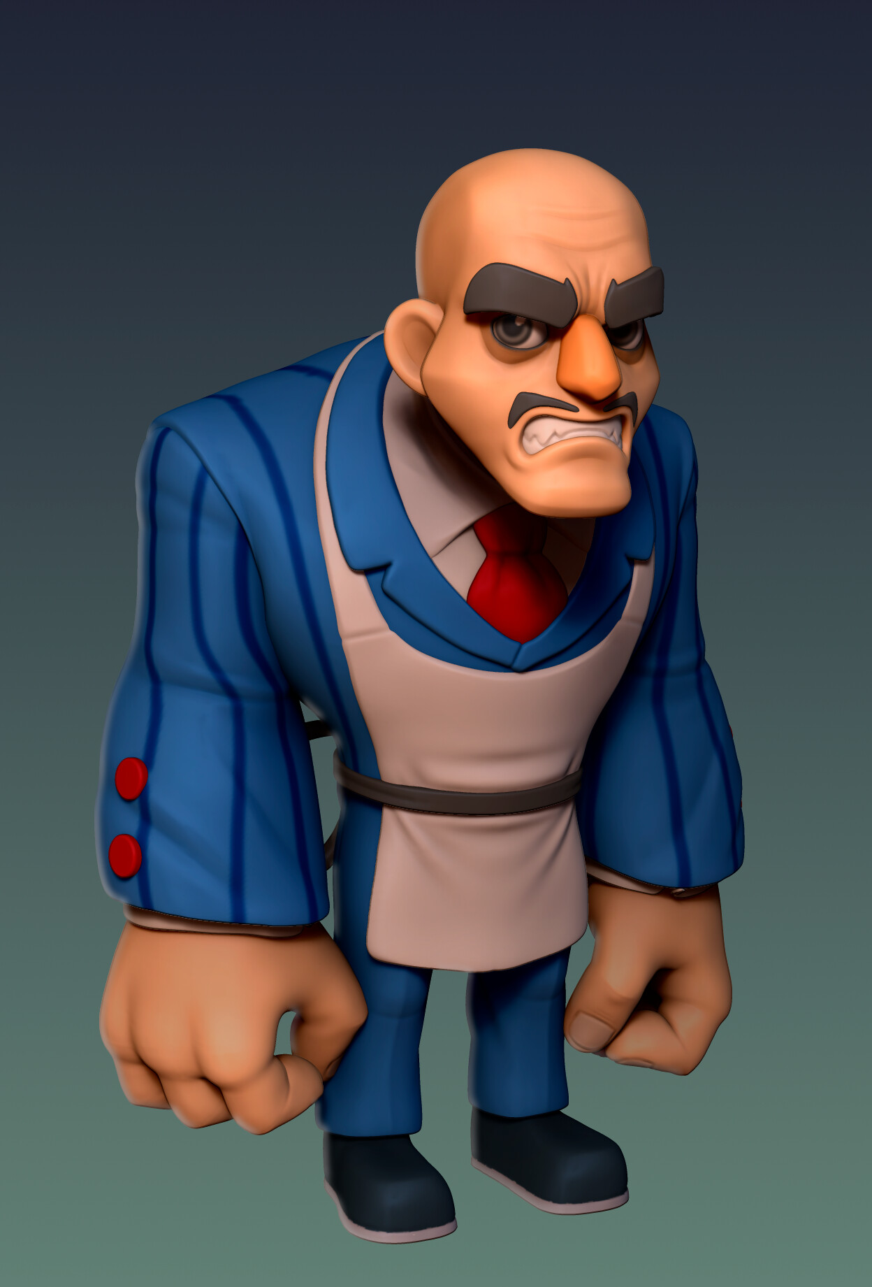 ArtStation - Mafia Goon, a Hat in Time