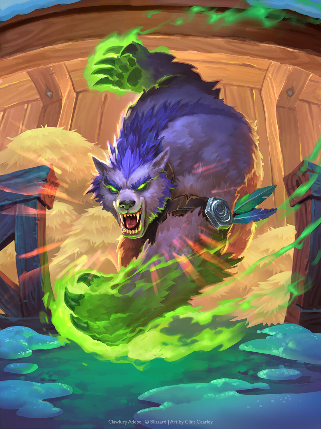 Clawfury Adept - Hearthstone