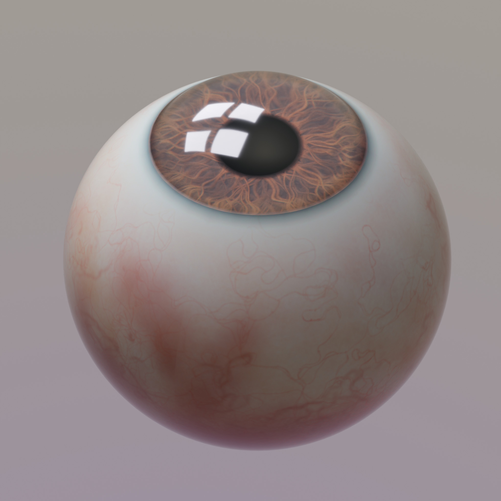 Cycles render of the eye used ingame.