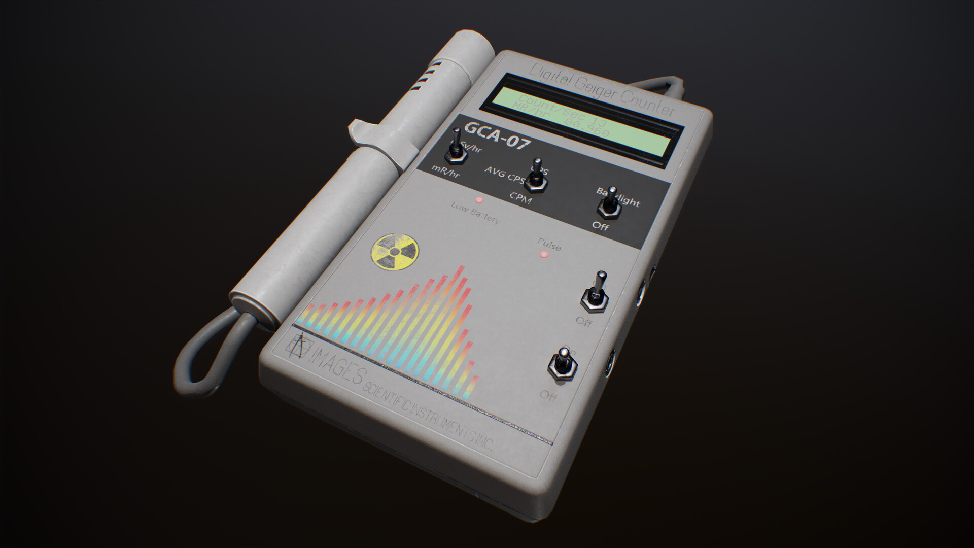 ArtStation Geiger Counter for unreal 4