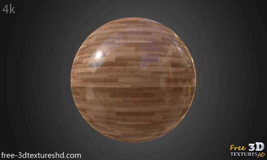 ArtStation - Wood Floor Parquet Glossy Seamless 3D Texture PBR