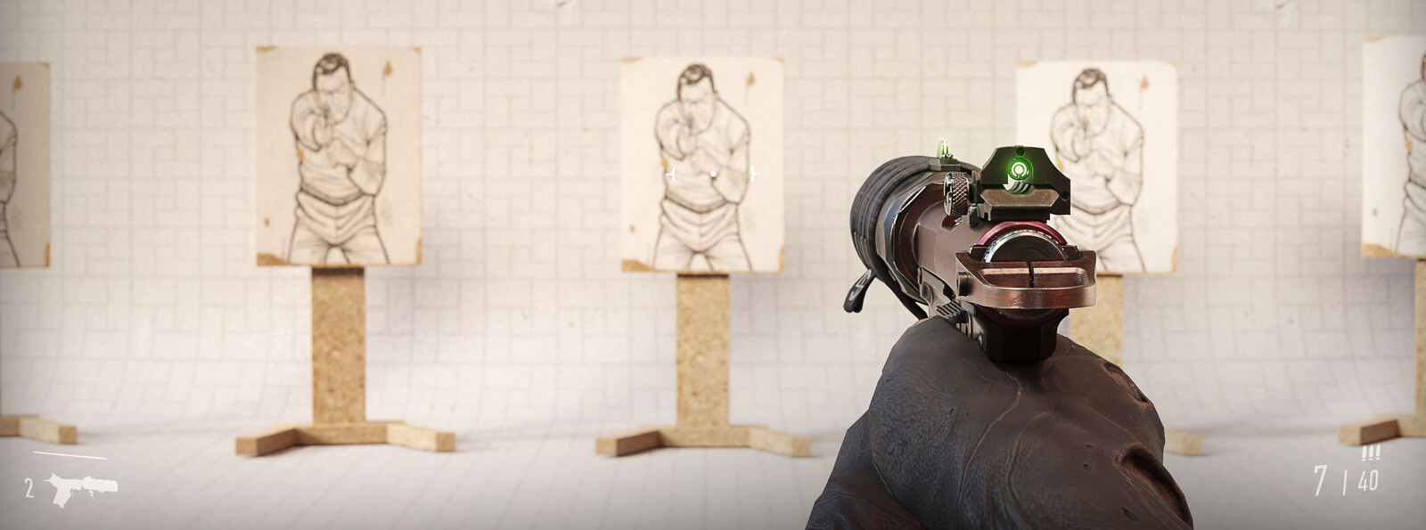 An ironsight that leaves you wishing you had just equipped no sights at all. 