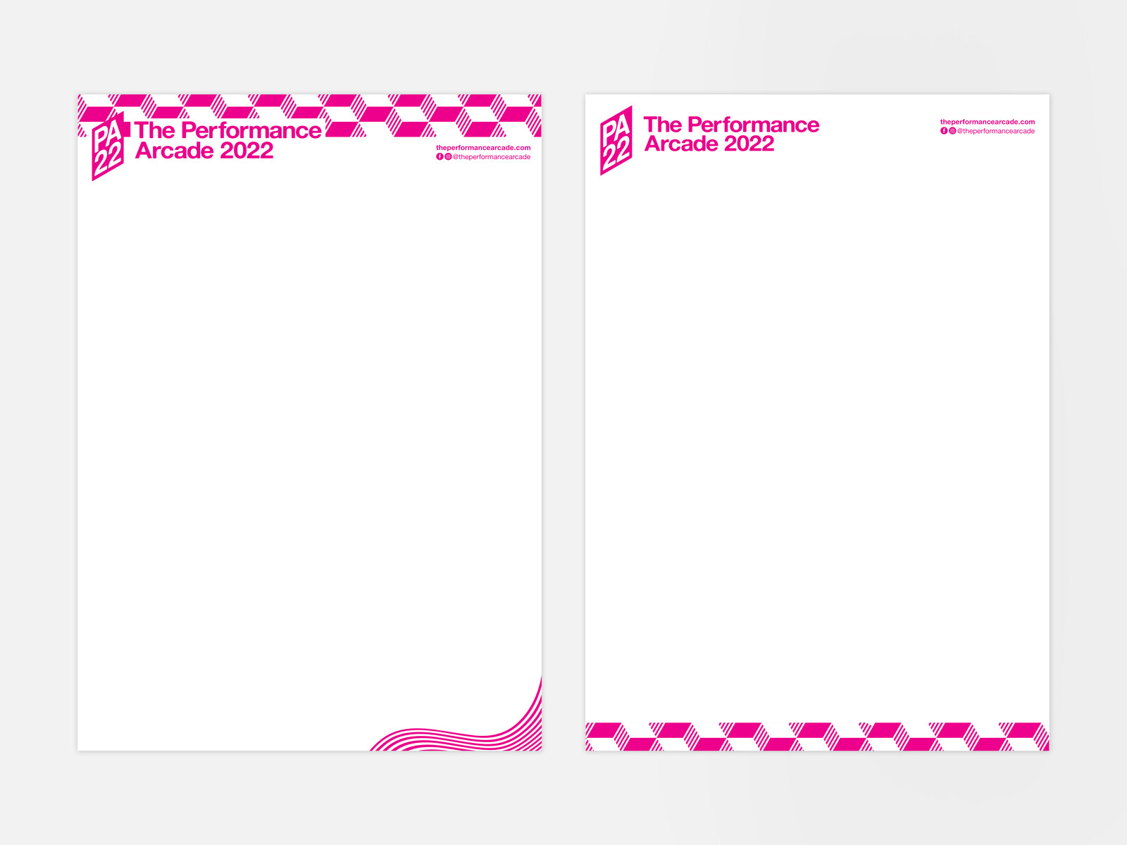 ID: Letterhead design for official documents.