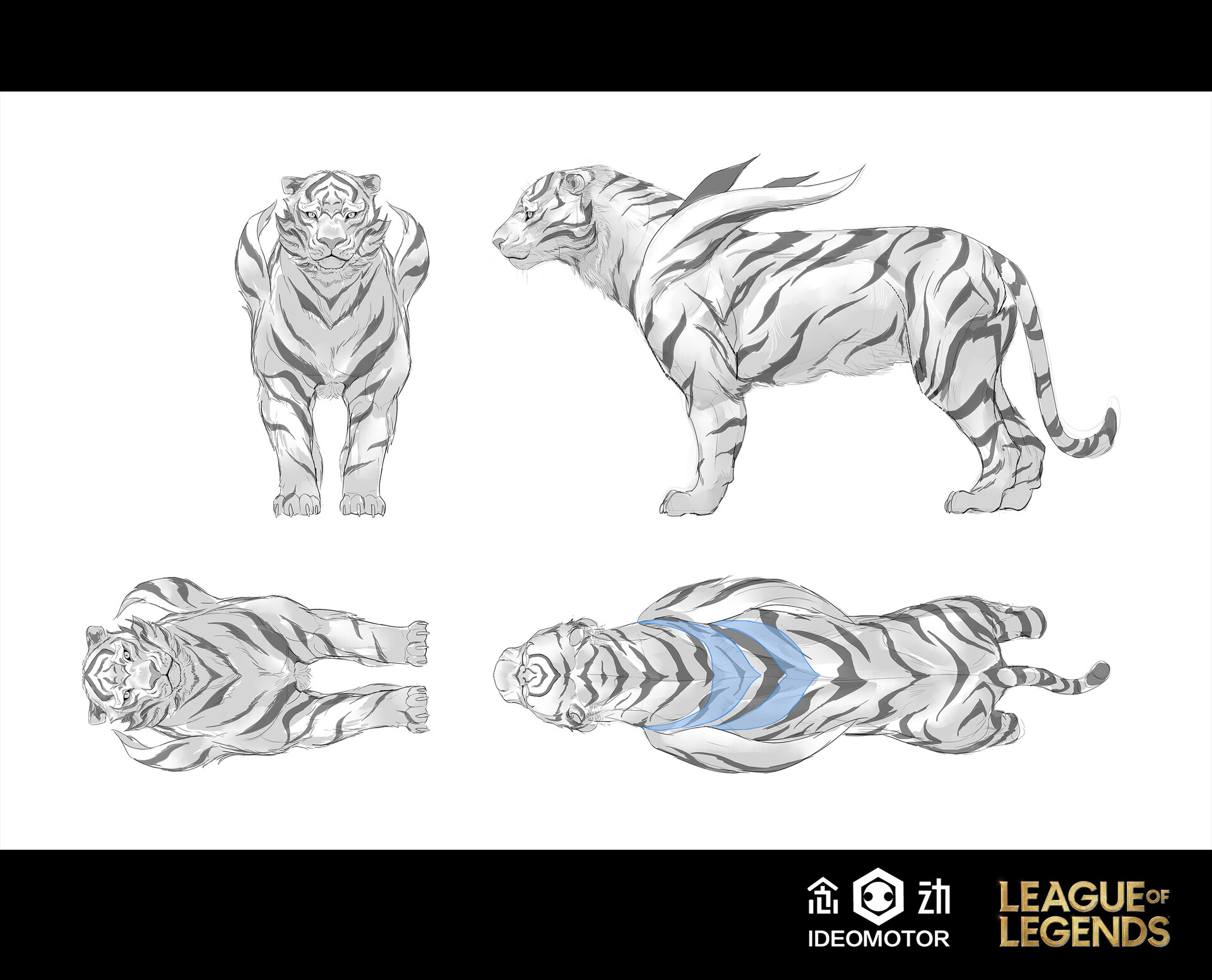 Ideomotor prop of lunar revel 2022 cinematic league of legends