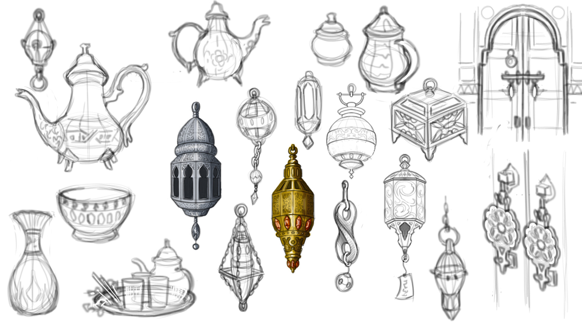 ArtStation - Marocan Props