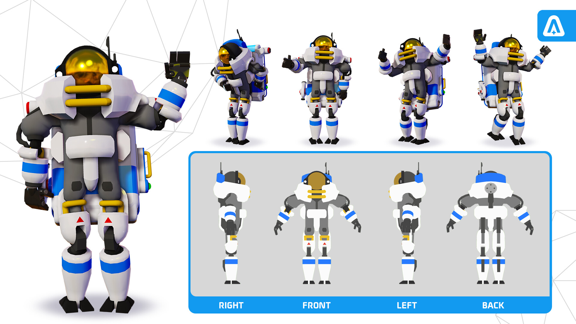 Airborn Studios Astroneer Mini Mech Suit