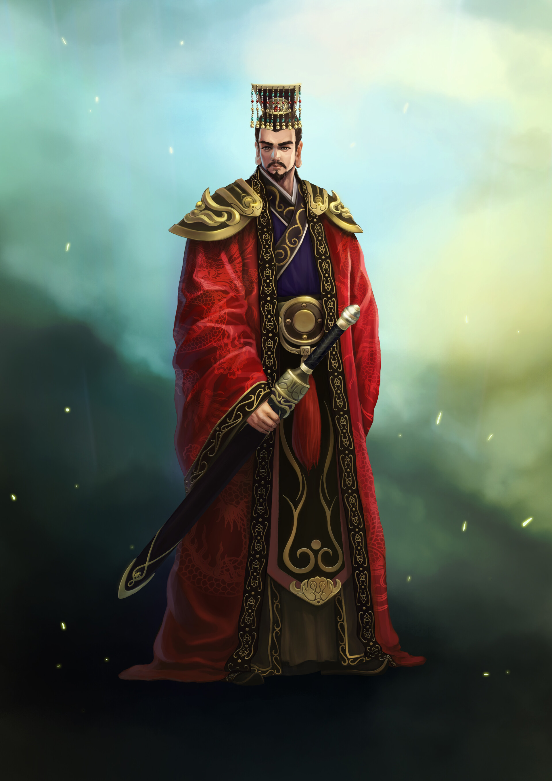 sg05art - 유비 (Liu Bei, 劉備, 刘备)