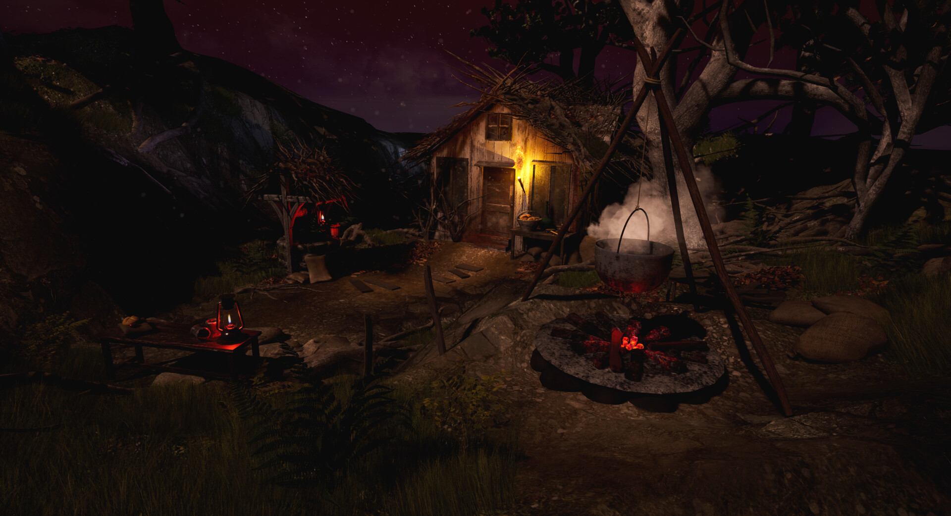 ArtStation Muma Pădurii's Hut