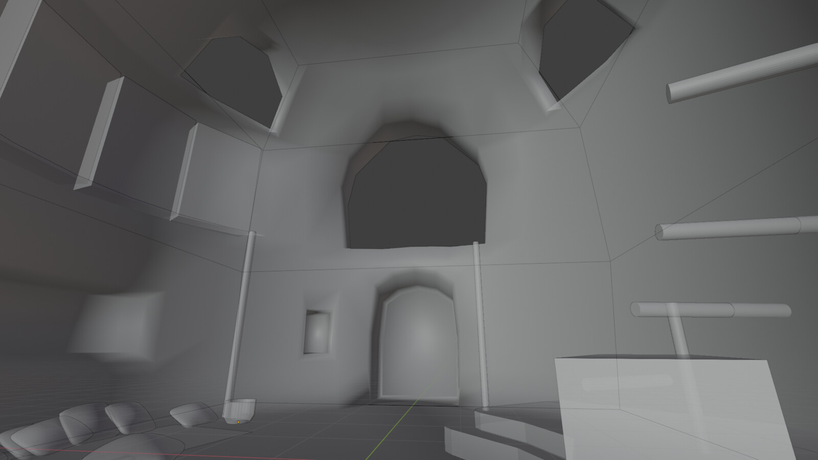 3D Blockout in Blender