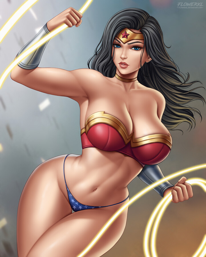 Sexy wonder discount woman bikini