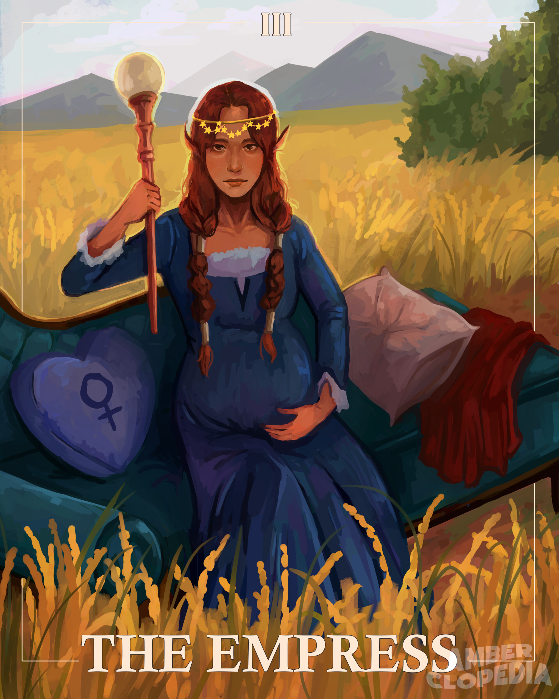 Amber Seras The Empress, Amberclopedia, Digital, 2022