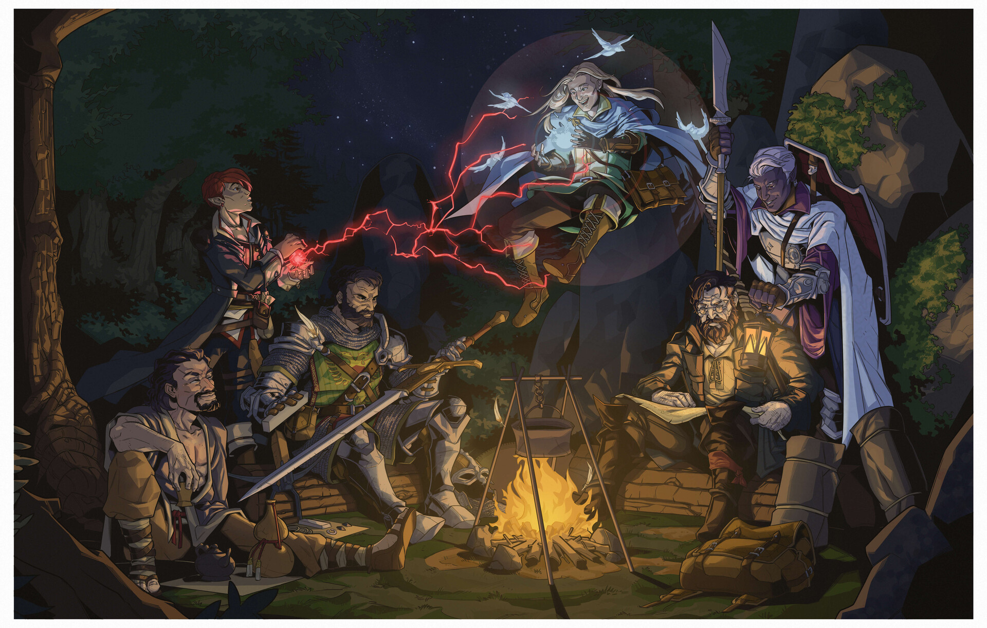 ArtStation DnD Long Rest