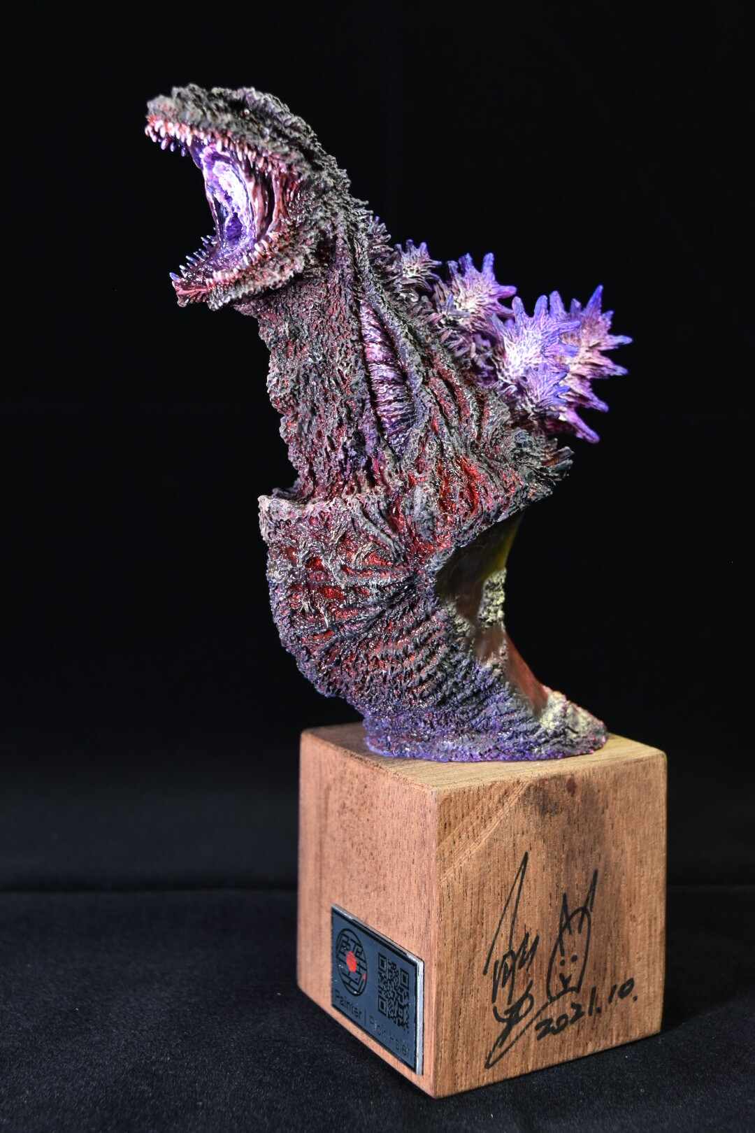 ArtStation - 田中健一 ゴジラ2016 BUST シン・ゴジラの胸像です