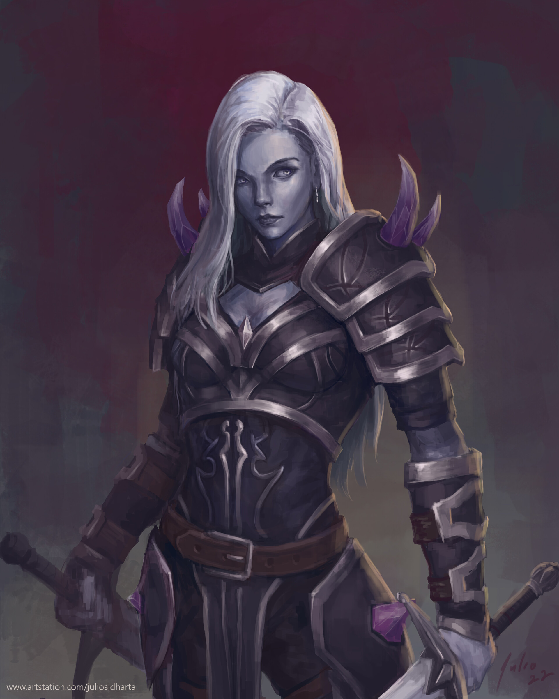 ArtStation - Undead Warrior Princess