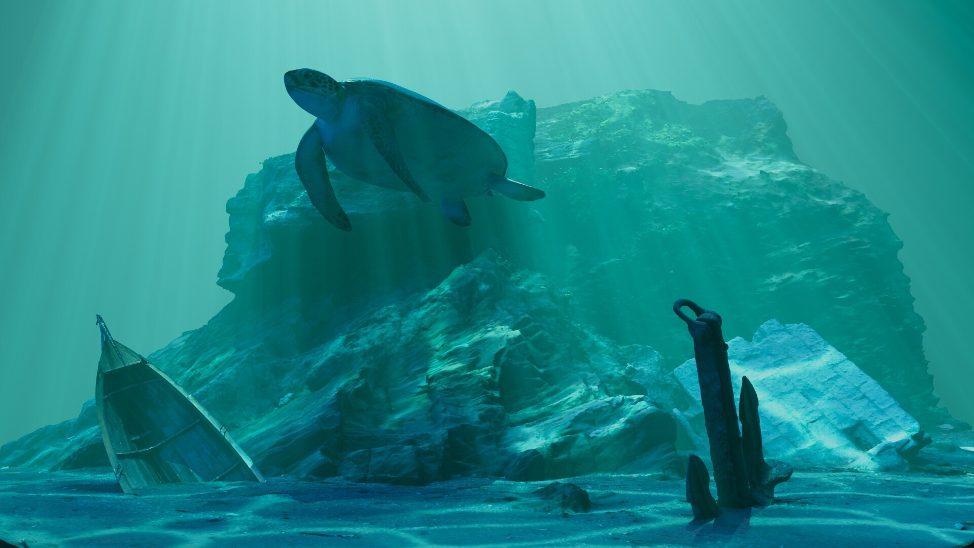 ArtStation Underwater_lighting