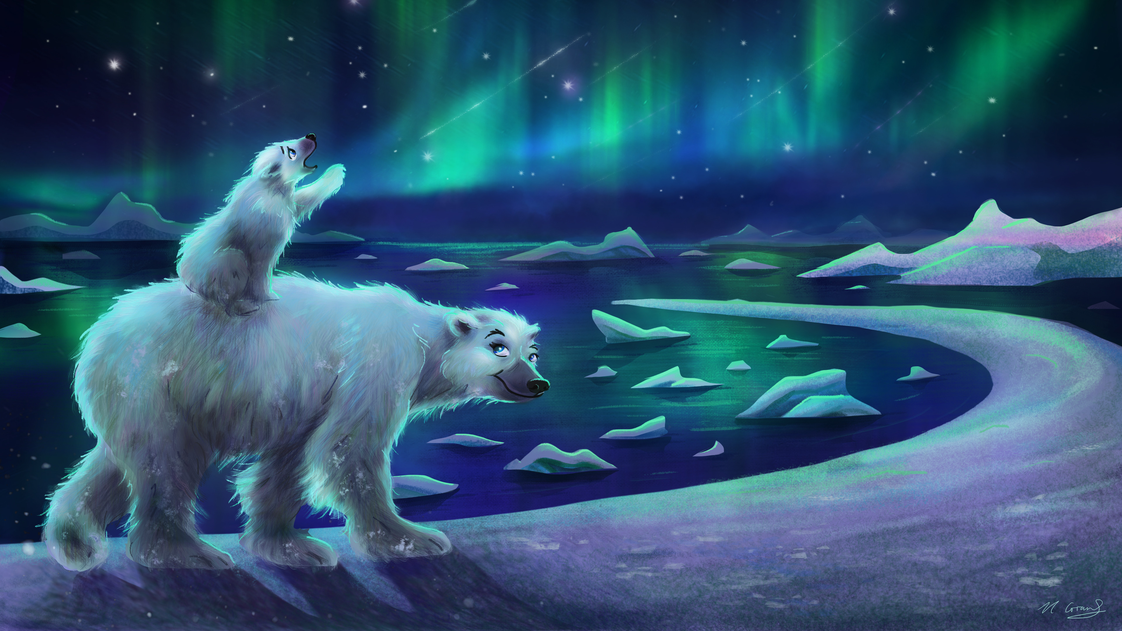 O călătorie fascinantă alături de Fram, ursul polar