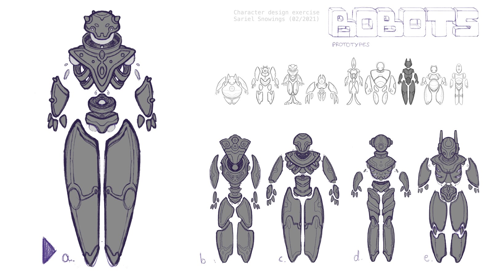 Prototype Robot Player 4 (front view)