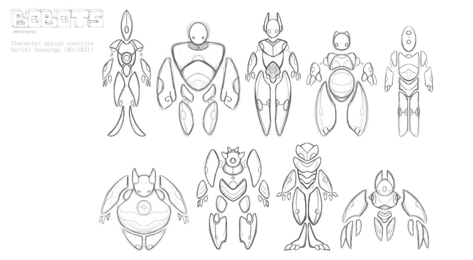 First shape exploration