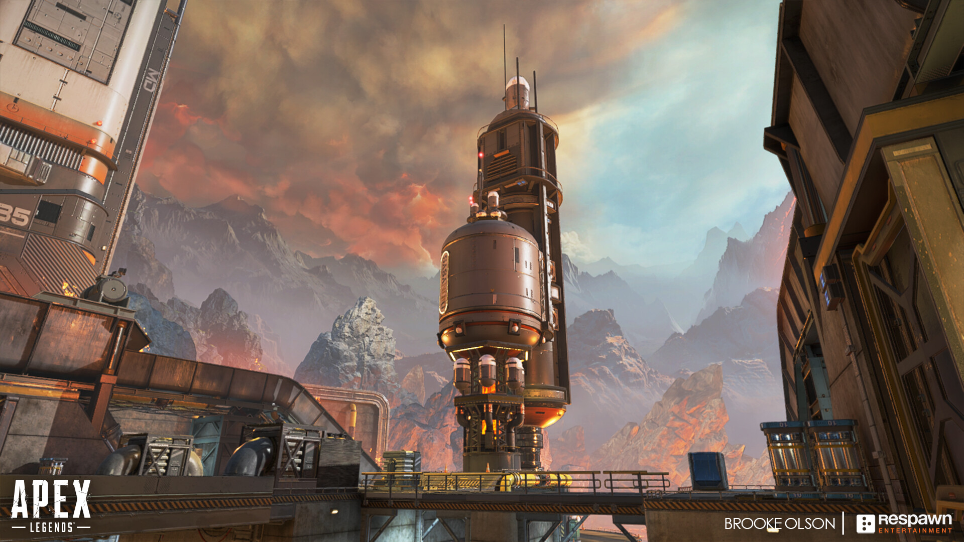 Artstation Apex Legends Arena S Maps Olympus Mu2