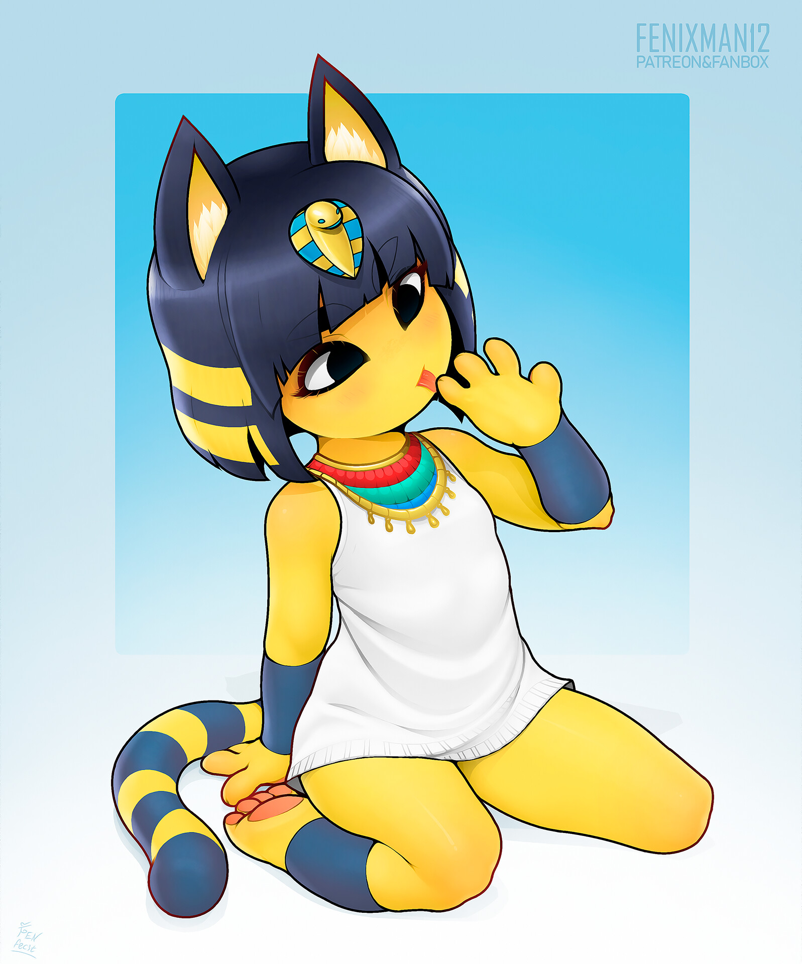 Кошка анкха 18