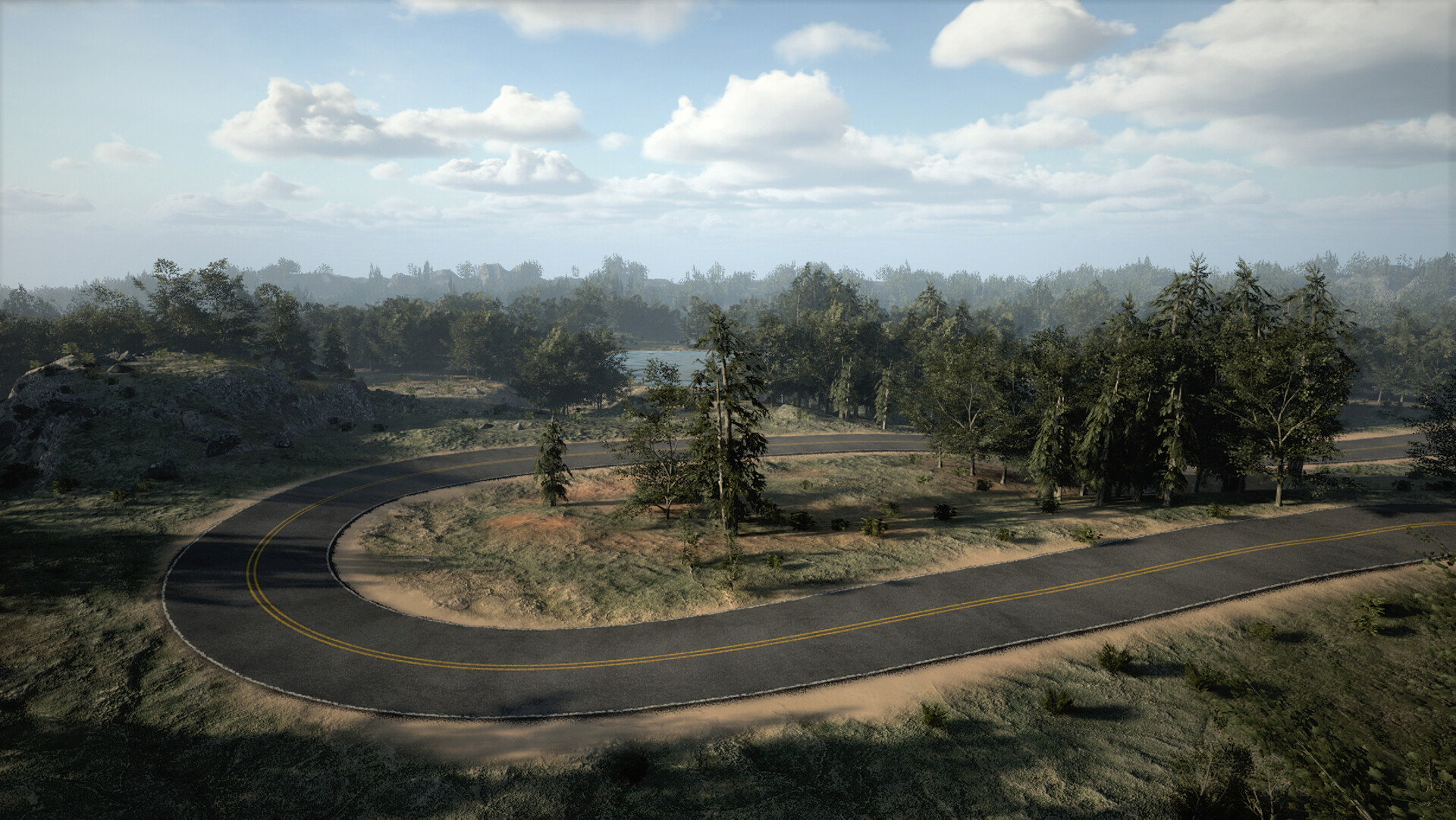 ArtStation - [UE5] Unreal Race Track Landscape