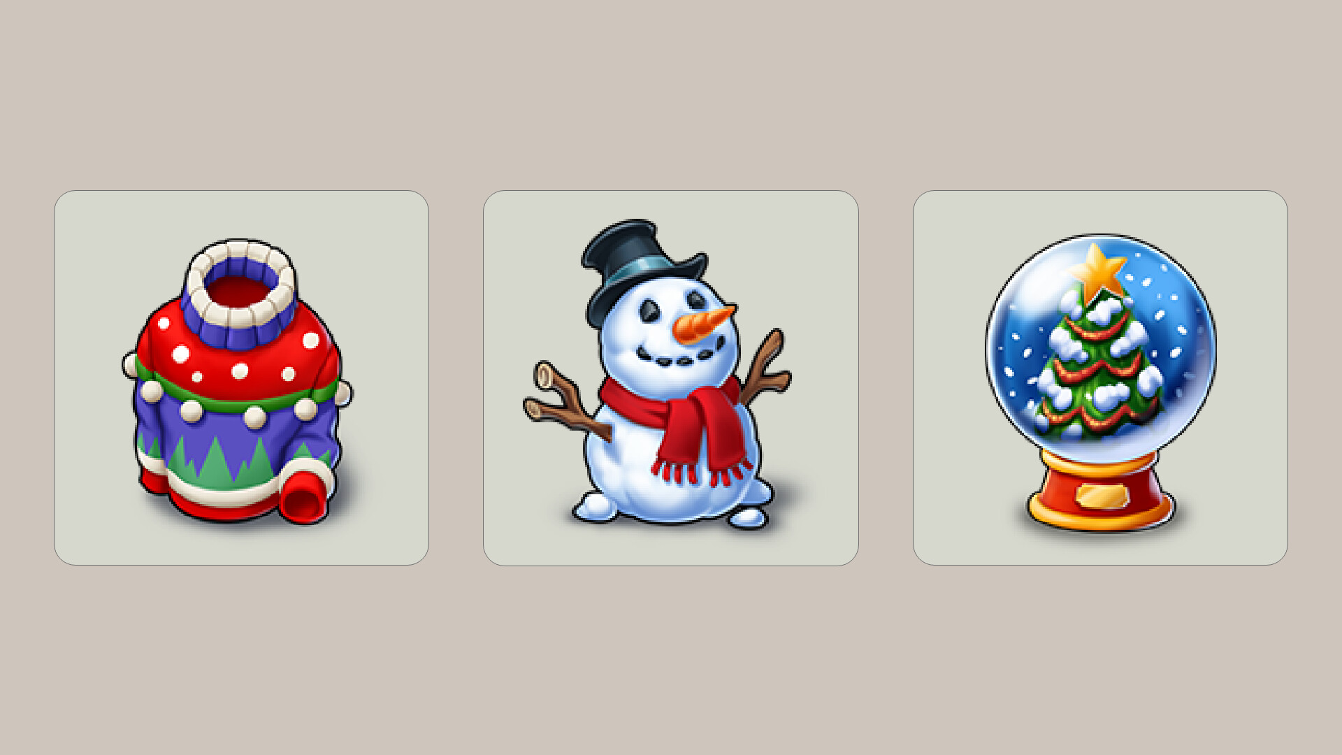 Surface Digital Merge Mansion Xmas Chain Items 2021