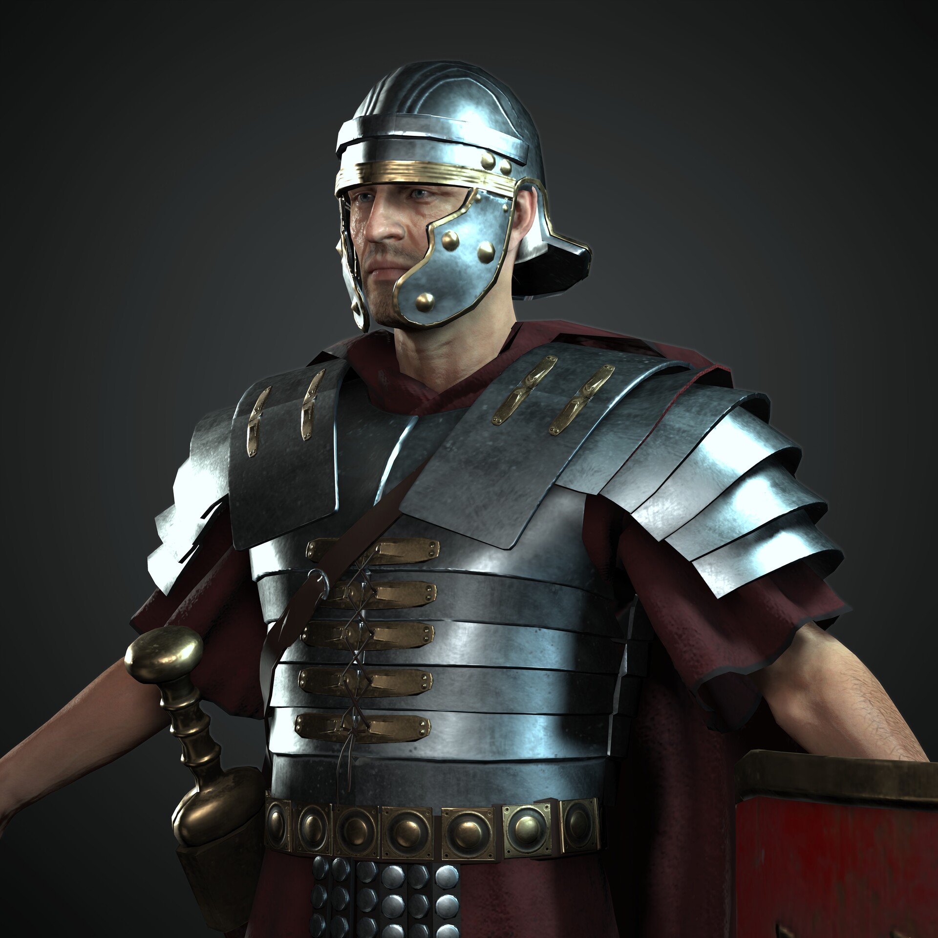ArtStation - The Roman legionary -2021