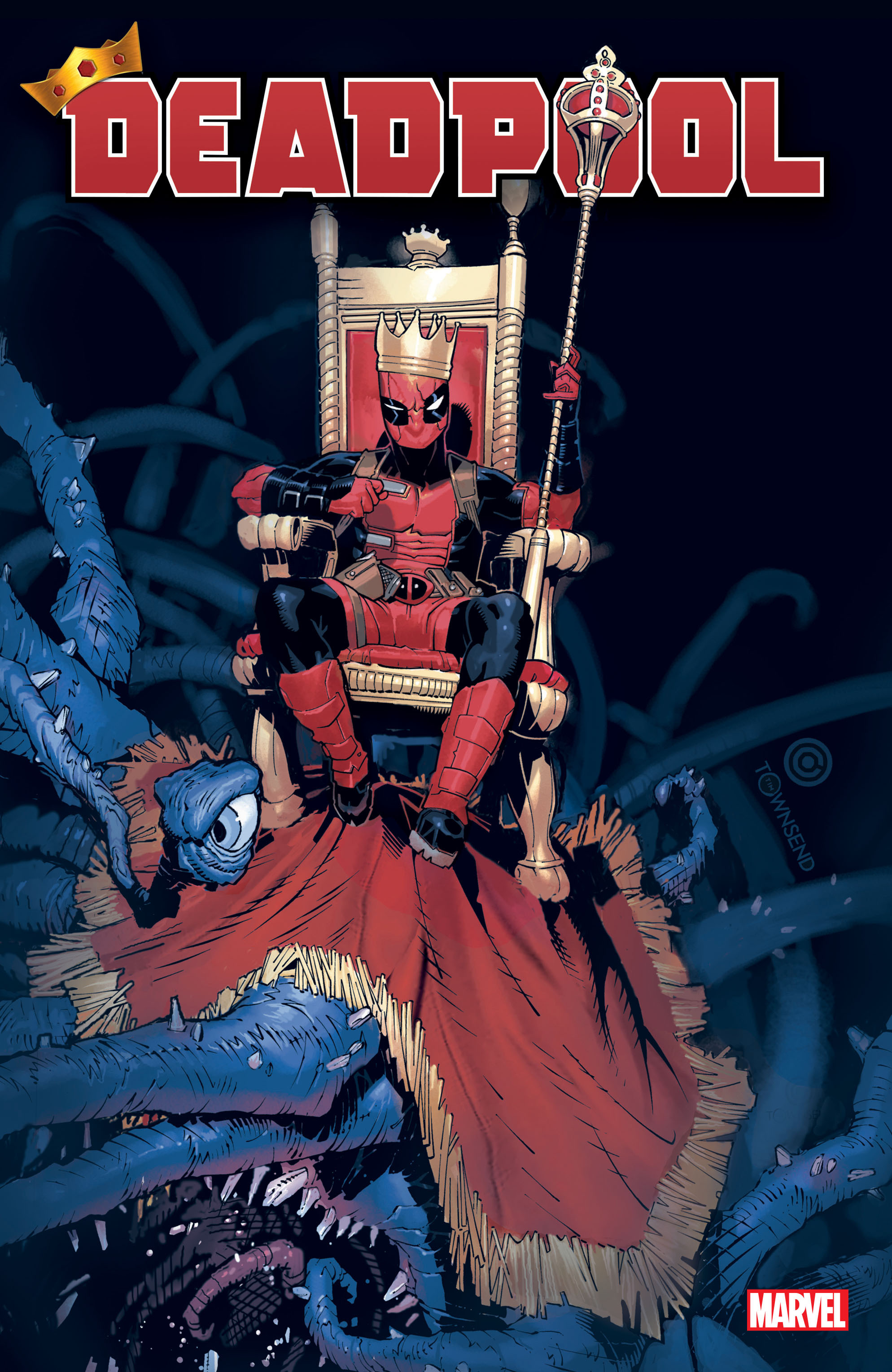 King Deadpool #1 Cover. Published by Marvel Entertainment