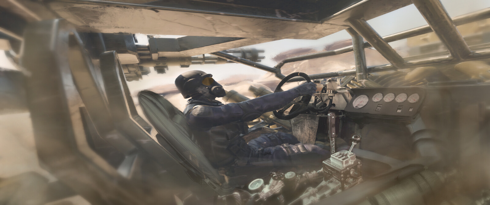 Speed and dust.