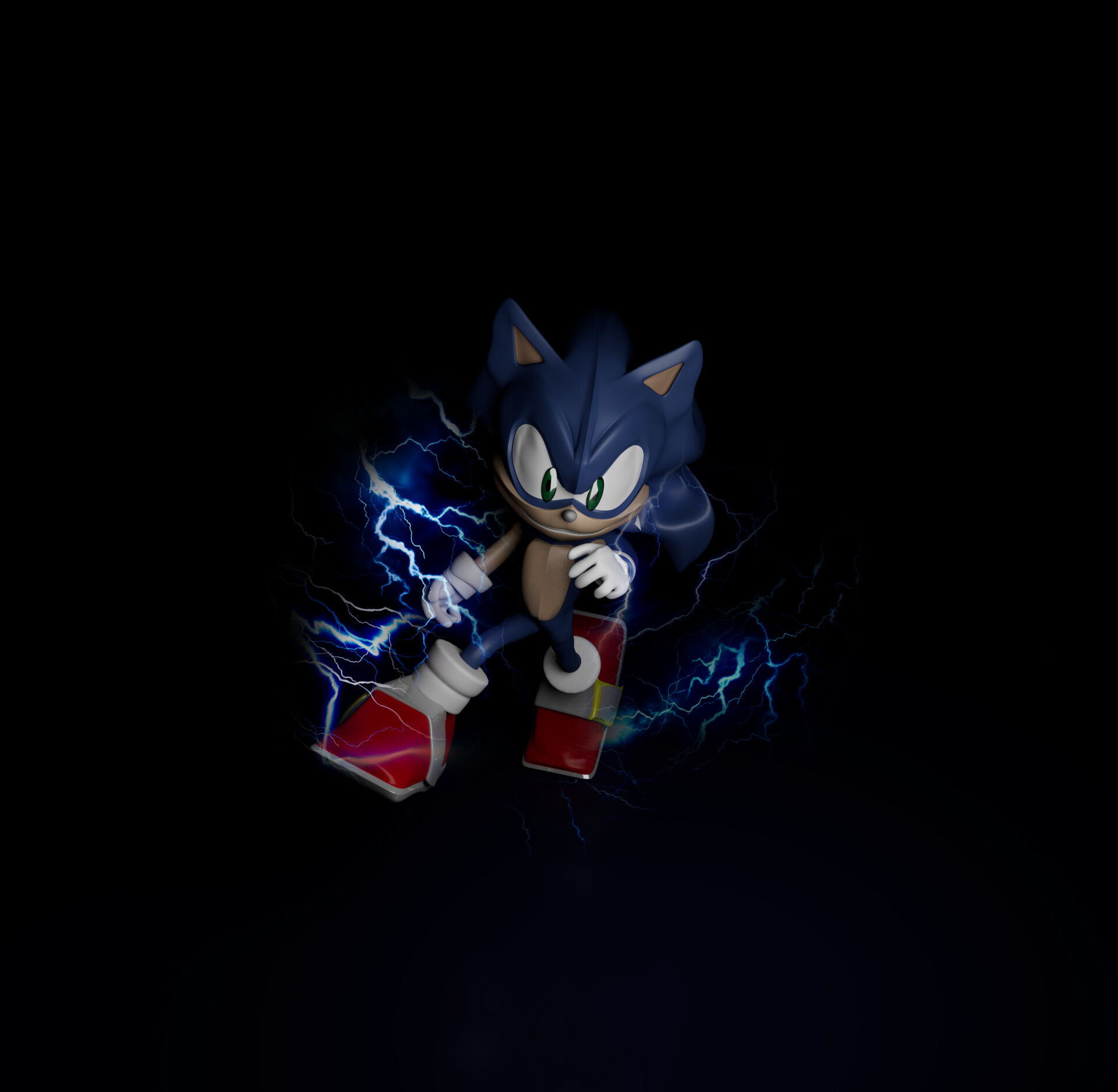 ArtStation - Sonic 2 HD: Super Sonic Animations
