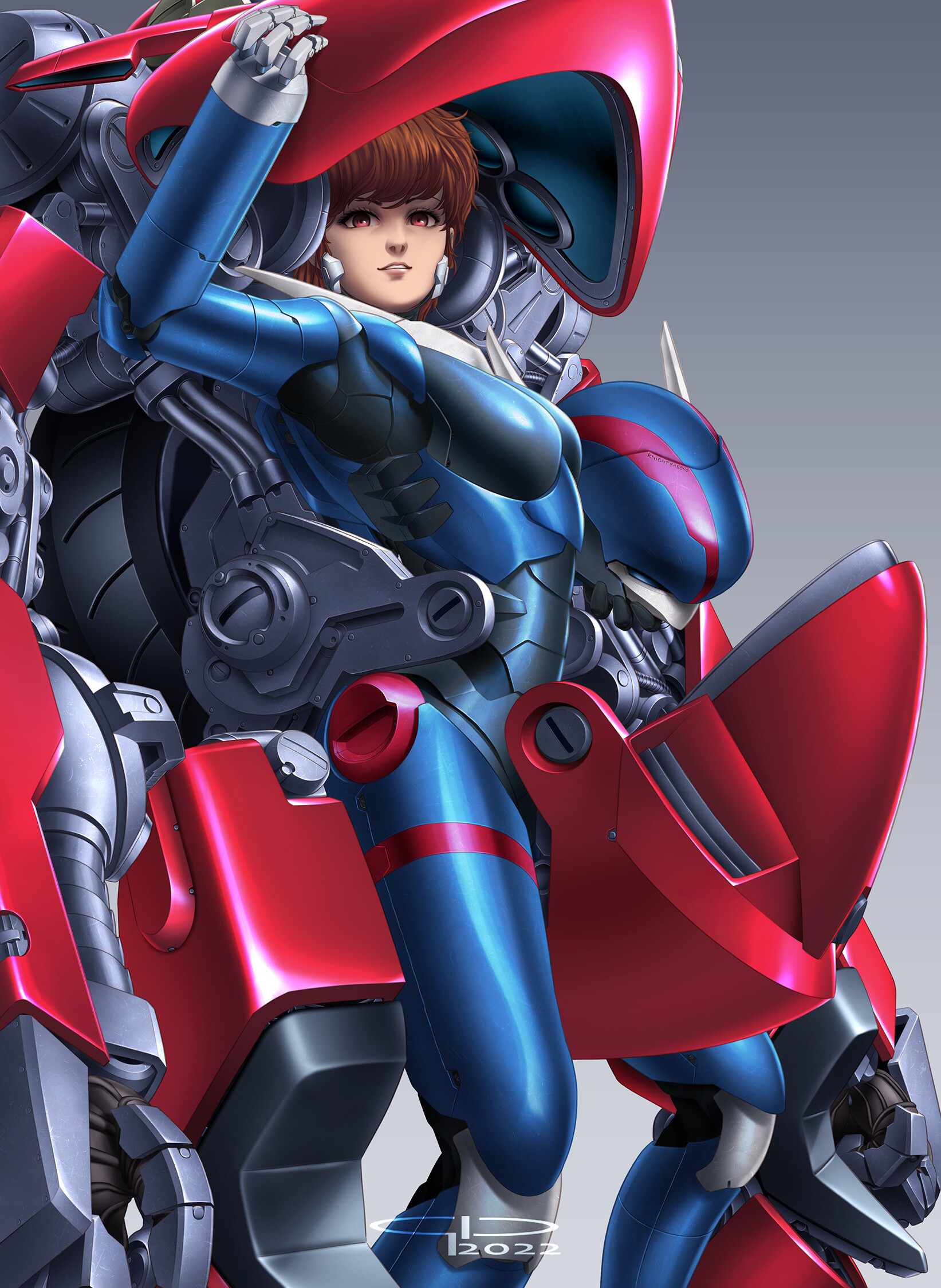 PRISS by Gio Tengco Bubblegum Crisis fan art r Cyberpunk