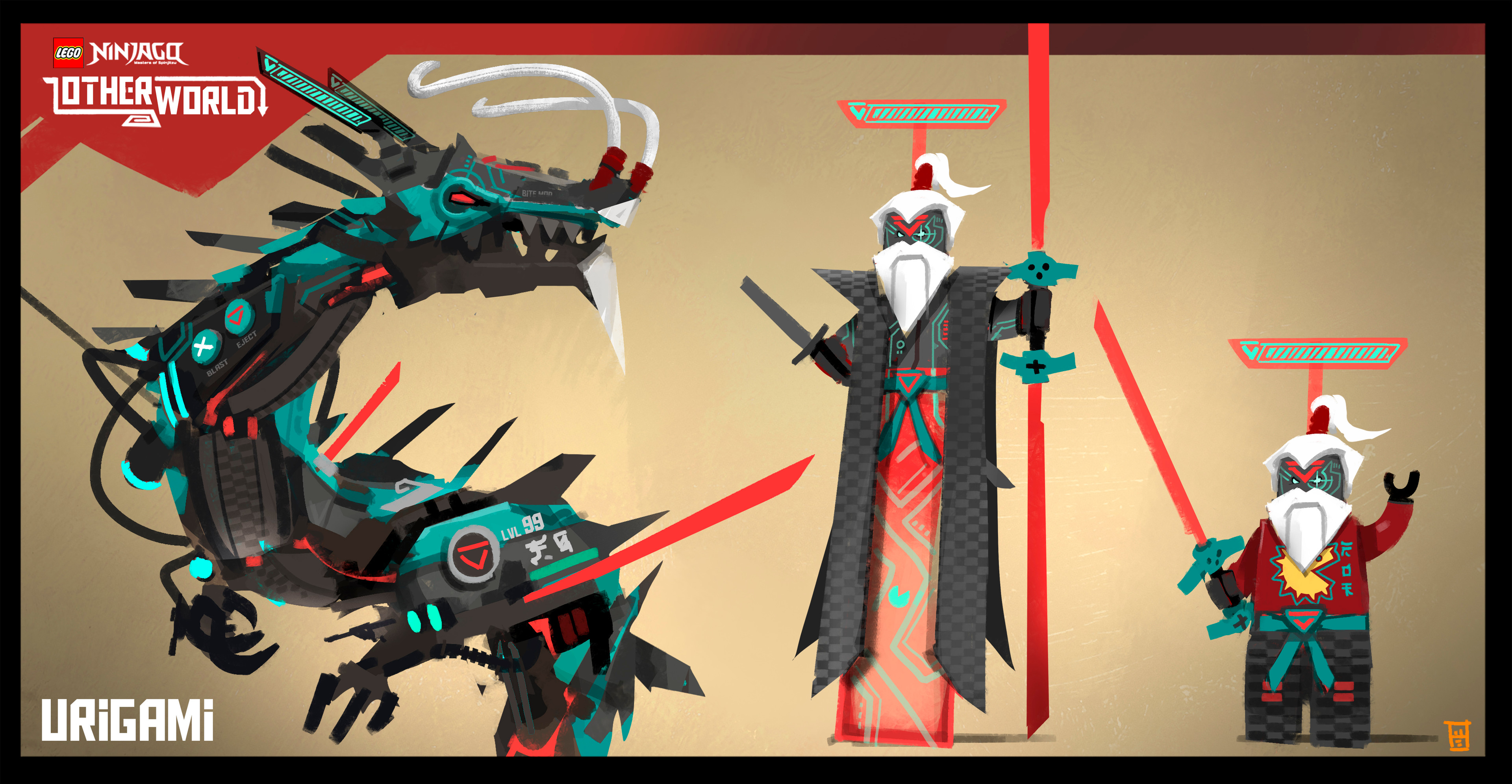ArtStation Lego Ninjago Prime Empire Character Development