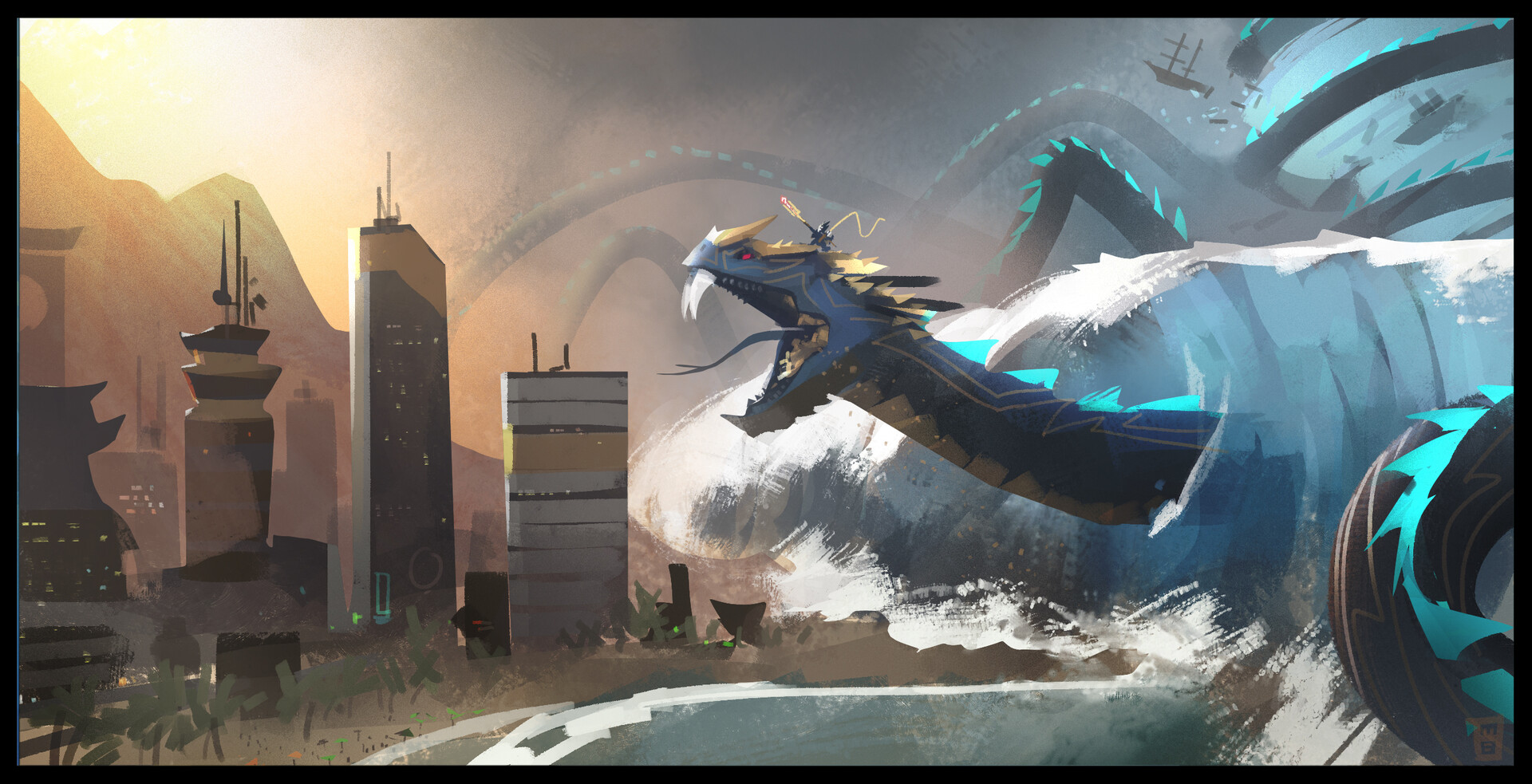 Matt Betteker Ninjago Seabound Development Concept Art