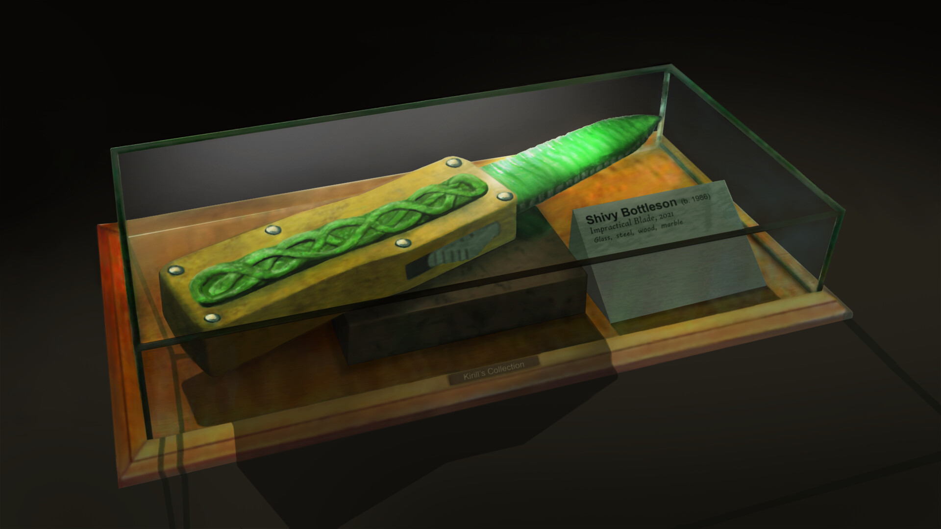 ArtStation Glass Knife