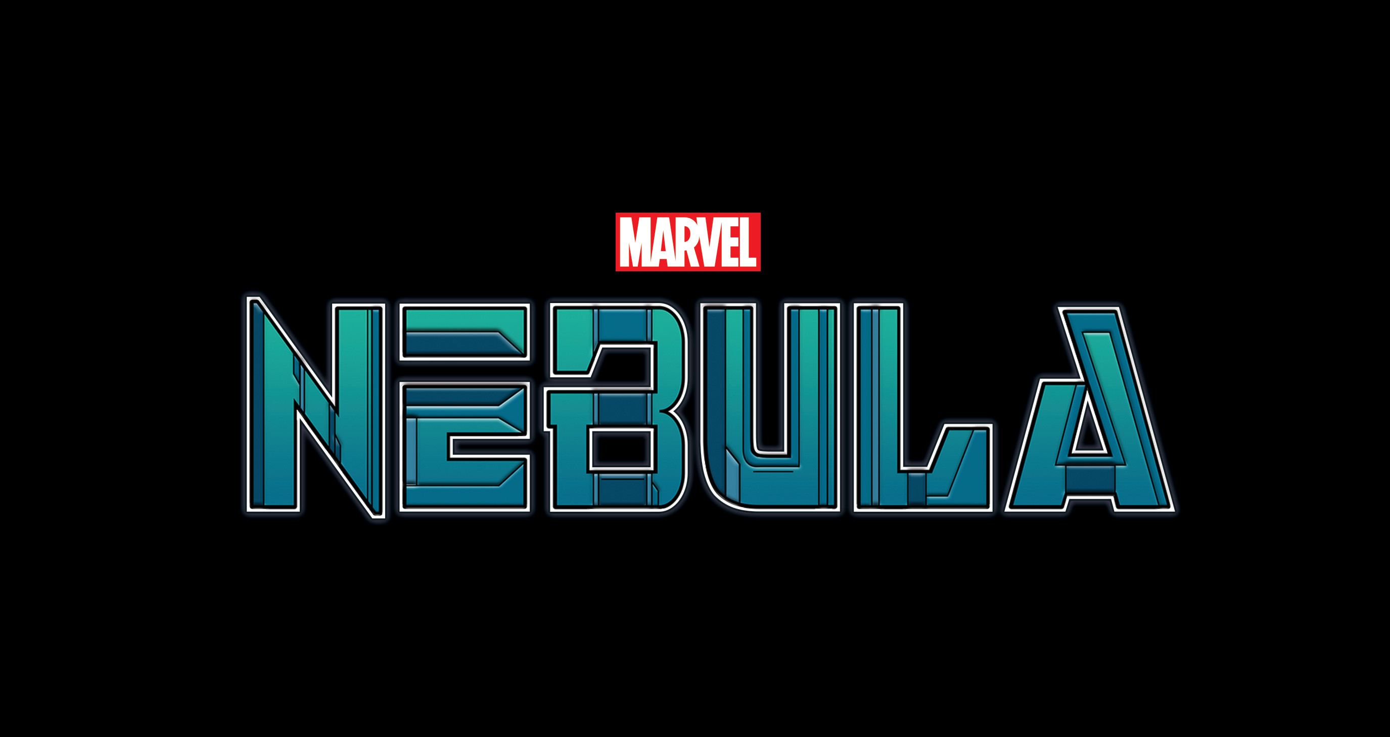 Marvel's Nebula Logo Design.  Published by Marvel Entertainment