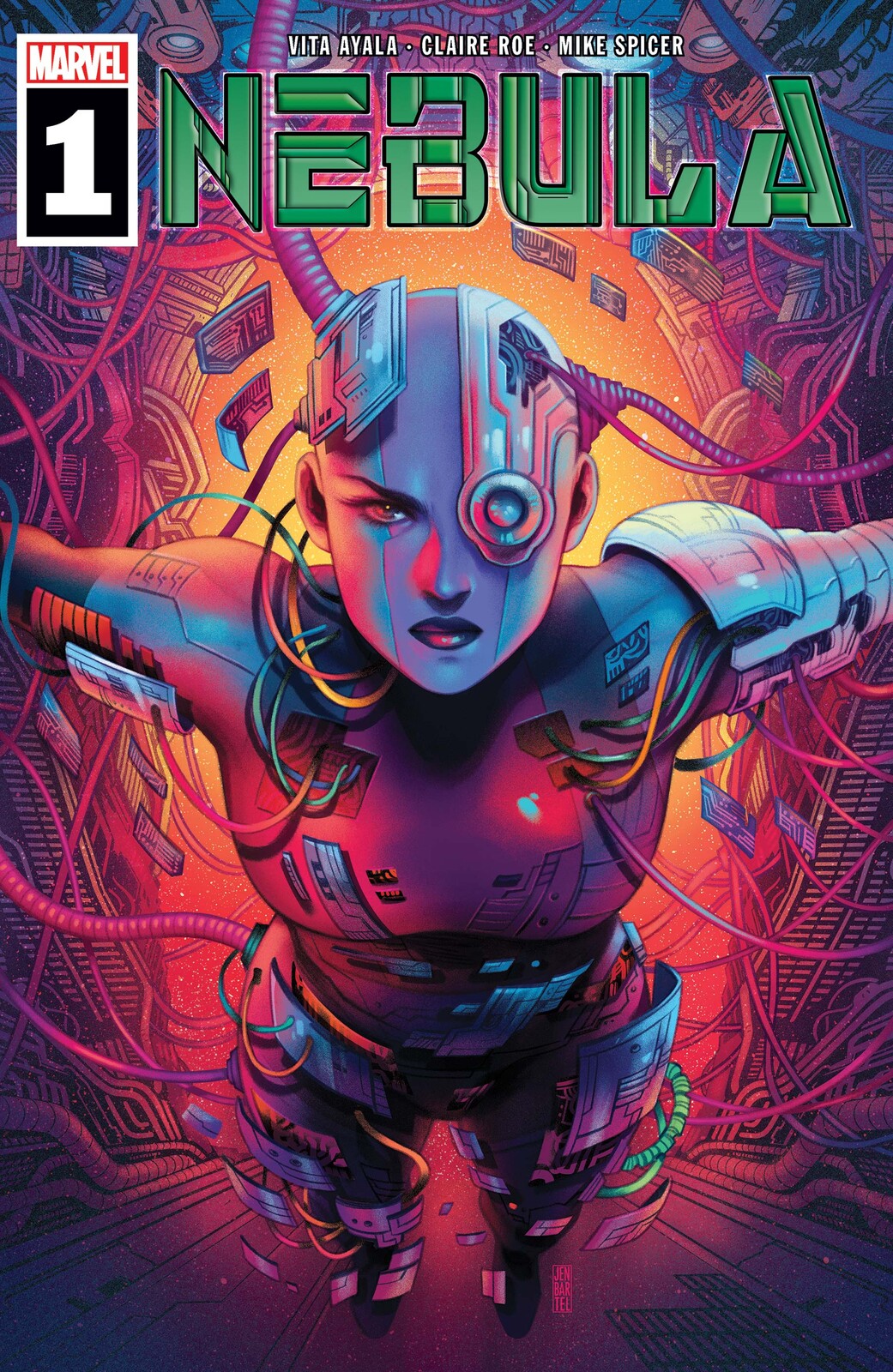 Nebula #1 Cover. Published by Marvel Entertainment
