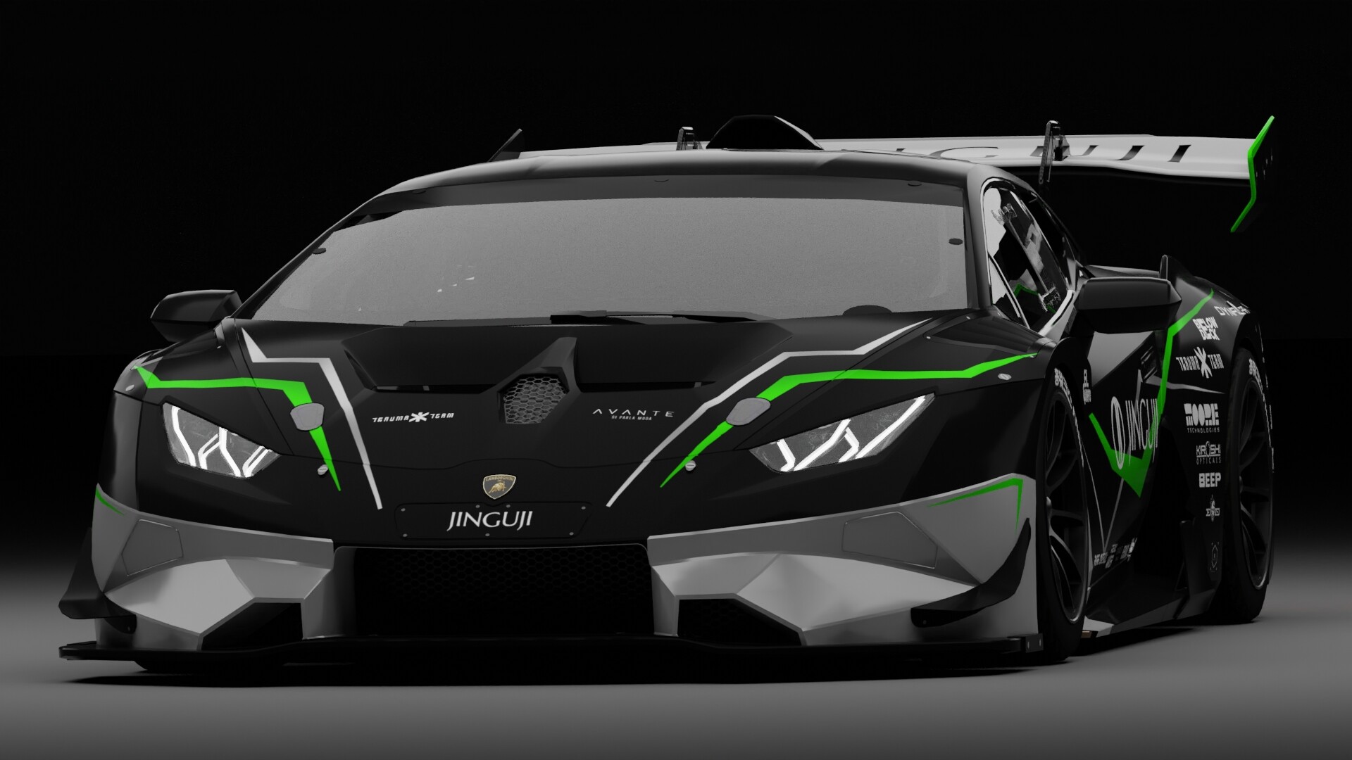 ArtStation Super Trofeo Cyberpunk 2077 Jinguji livery