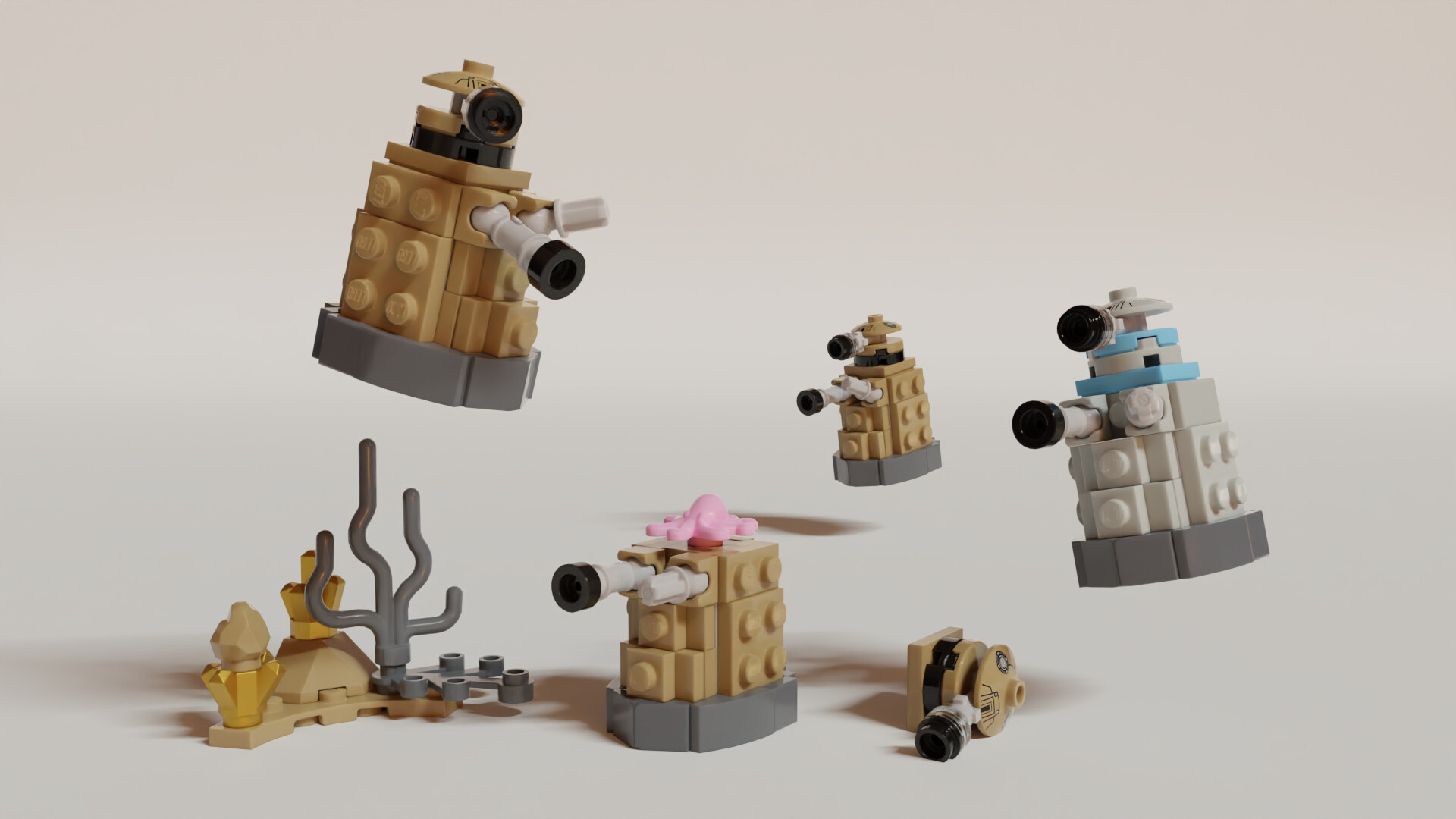 ArtStation LEGO Doctor Who concept