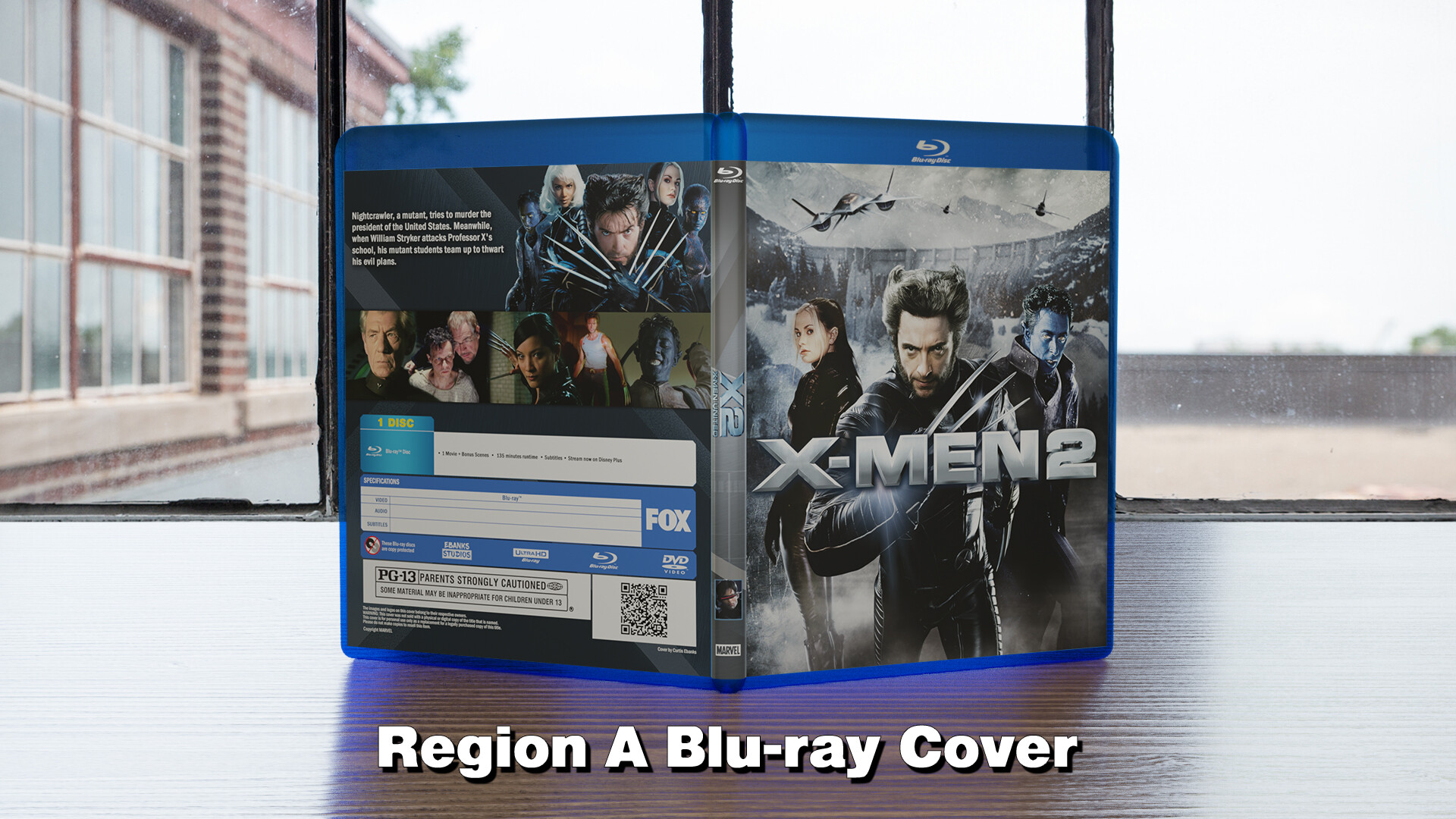 ArtStation - X-Men 2 / X2 Custom Blu-ray Cover
