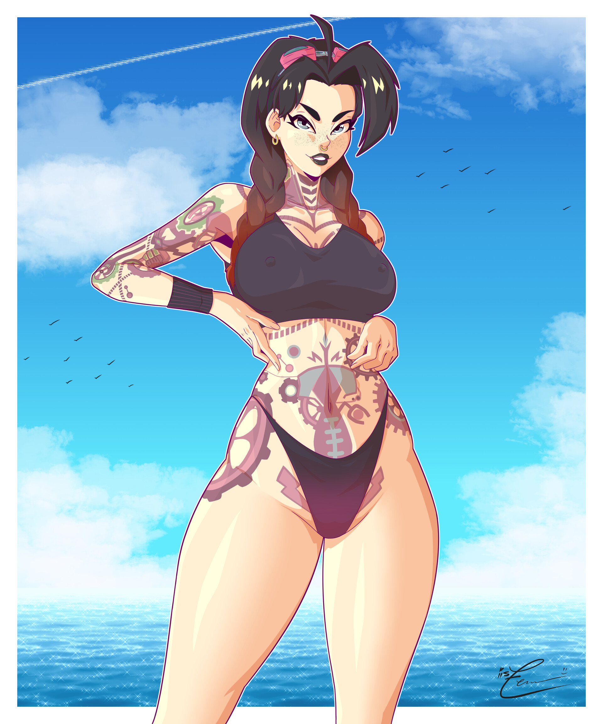 ArtStation - JULES SKIN SUMMER