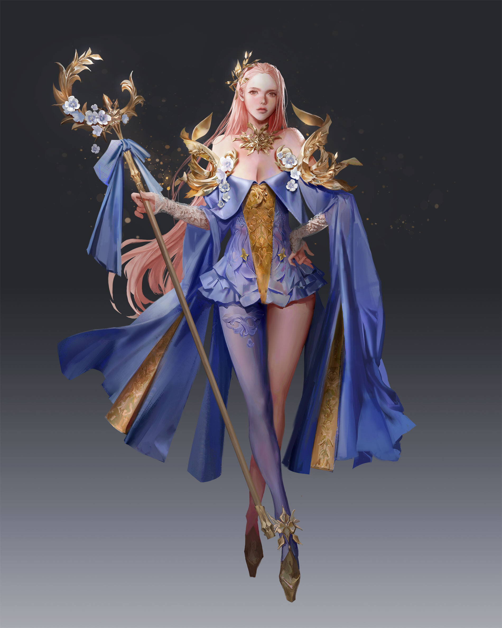 ArtStation - Flower wizard