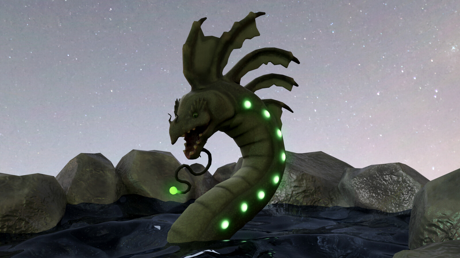 The Green Hydra boss monster