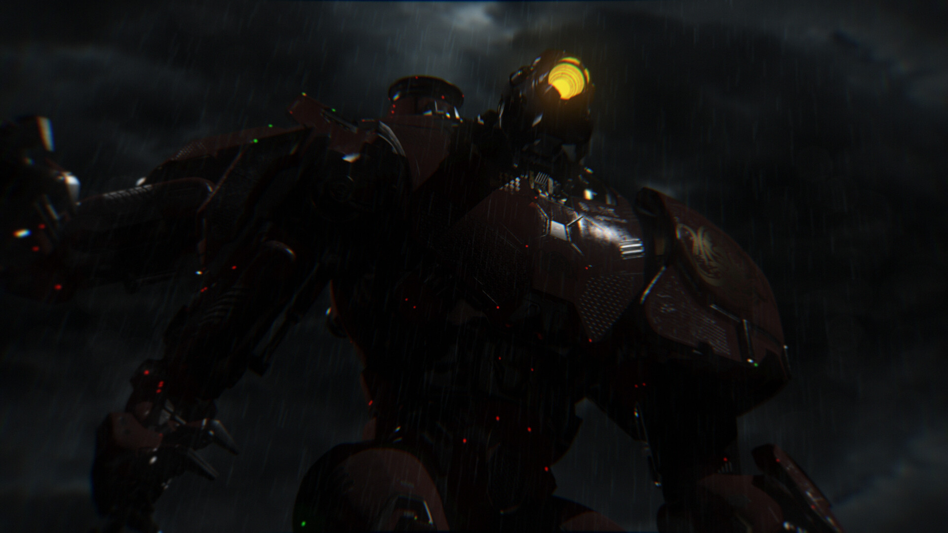 ArtStation - Crimson Typhoon 3D model Render, image size:1920x1080