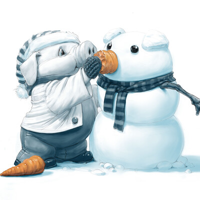 Chris beatrice snowmanc 019